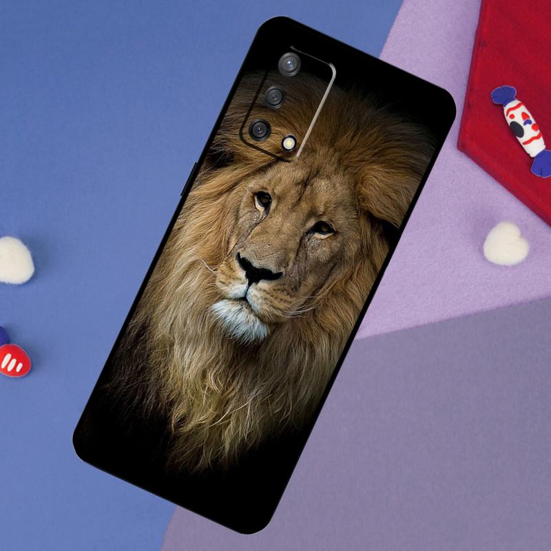 Чехол Животное Леопард Тигр Лев Для OPPO A74 A94 A54 A17 A57 A77 A18 A58 A78 A98 A15 A52 A72 A5 A9 A53S A16 A76 A96