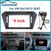9 Inch Car Frame Fascia Adapter Canbus Box Decoder Android Radio Dash Fitting Panel Kit For Volkswagen VW Gol 2012-2022