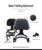 Qidian KD150C Retro Side Bag Canvas with Protective Bar, Backrest, and Footrest Modification