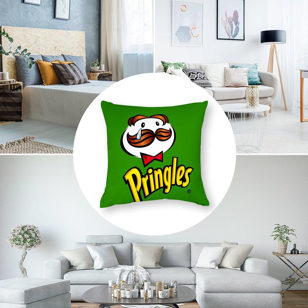 Бородатый P-Pringles Наволочка 3D Принт Полиэфирное волокно 40*40см Дом Диван Декорация Праздничный подарок