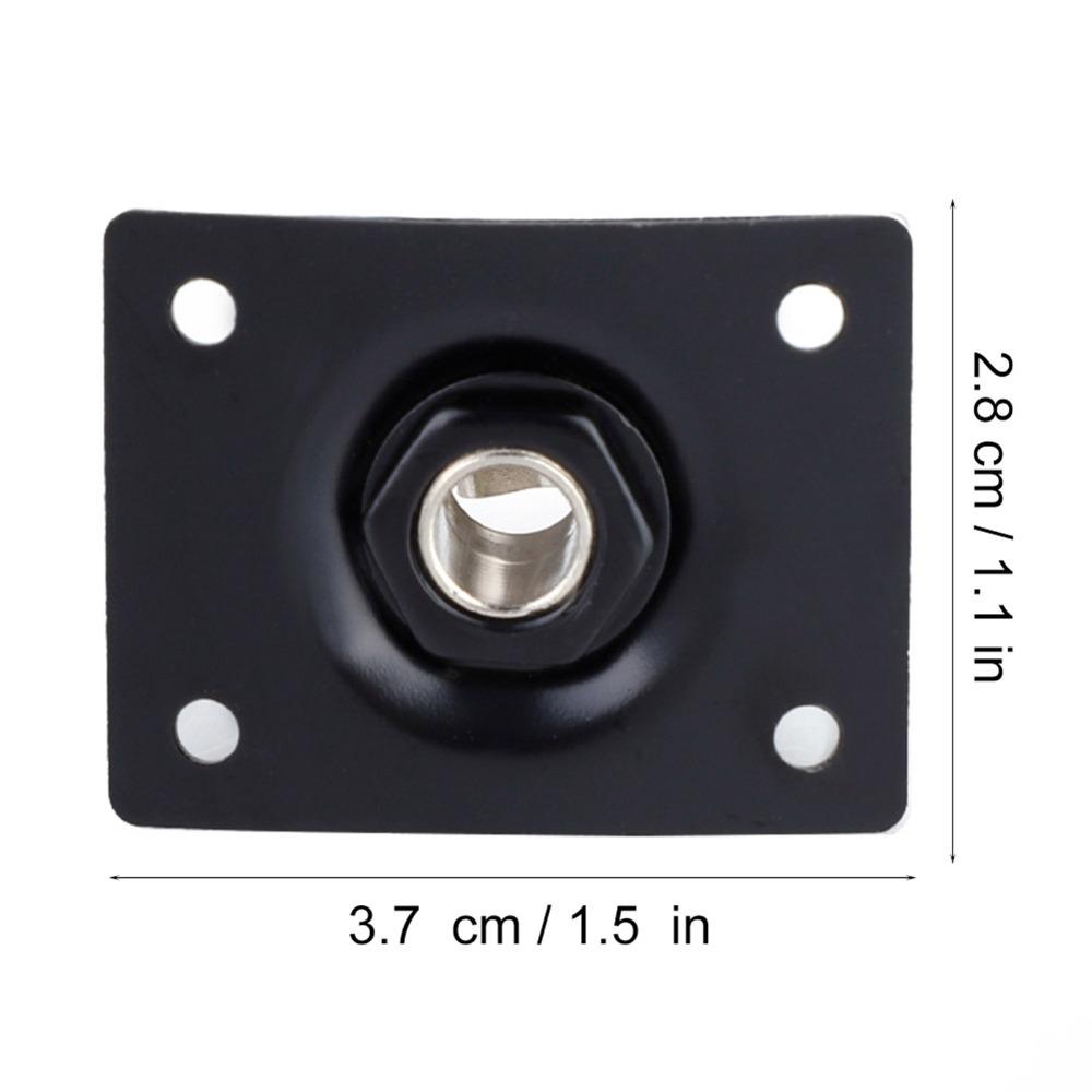 2pcs Metal Input Jack Socket 1/4 Inch Guitar Parts Replacement Output Jack Plate Electric Guitar
