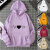 Hooded Sweater Women's Autumn European and American Fashion Oversize Loose Coat Trendy Ins Coat