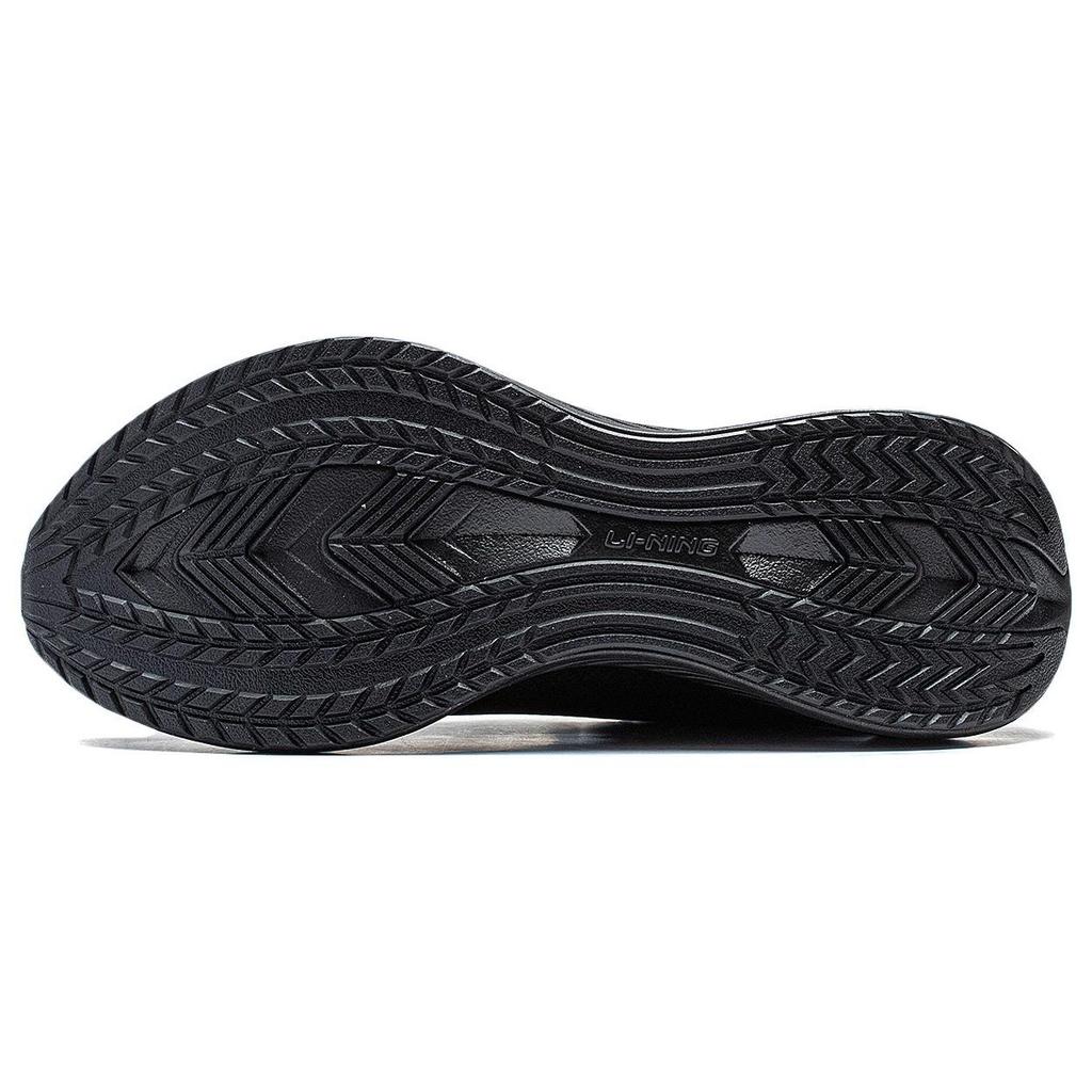 Li Ning Wu Shi Lite V2 Lightweight High Resilience Shock Absorption Non-Slip Wear-Resistant Low-Top Running Shoes Women Sneaker Black ARST054-6