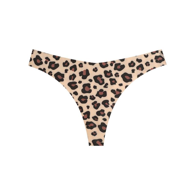 FINETOO Сексуальные трусики для женщин Butterfly T-back Comfort G-string Printed Underwear