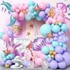 Mermaid Birthday Balloon Garland Arch Set Baby Shower Boy Girls Theme Party Decoration