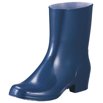 Рабочие ботинки Fukuyama Rubber Lightweight PVC Maron Boots Navy Womens PC 24,5 см