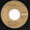 7-дюймовая пластинка BECKET BROWN One Way Street PB10341 RCA VICTOR 1975 Канада SoulFunk Б/у