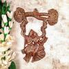 Radha Krishna Sitting On The Swing Wall Hanging - for Gift, Home, Living Room, Office, Puja Room Decor