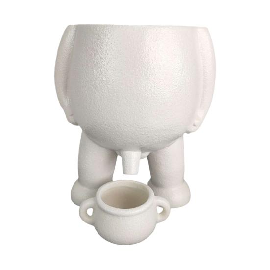 Горшок для мочи Yousheng, горшок для мочи из смолы, забавный горшок для суккулентов с дренажем, новинка, ваза для внутреннего и наружного садового декора