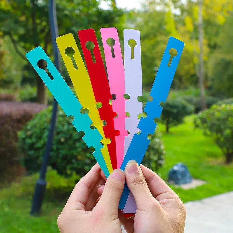 100pcs Gardening Garden Tag Label Hanging Tree Seedling Plant Fruit Trees Signs Prompt Card Trees Classification Tool