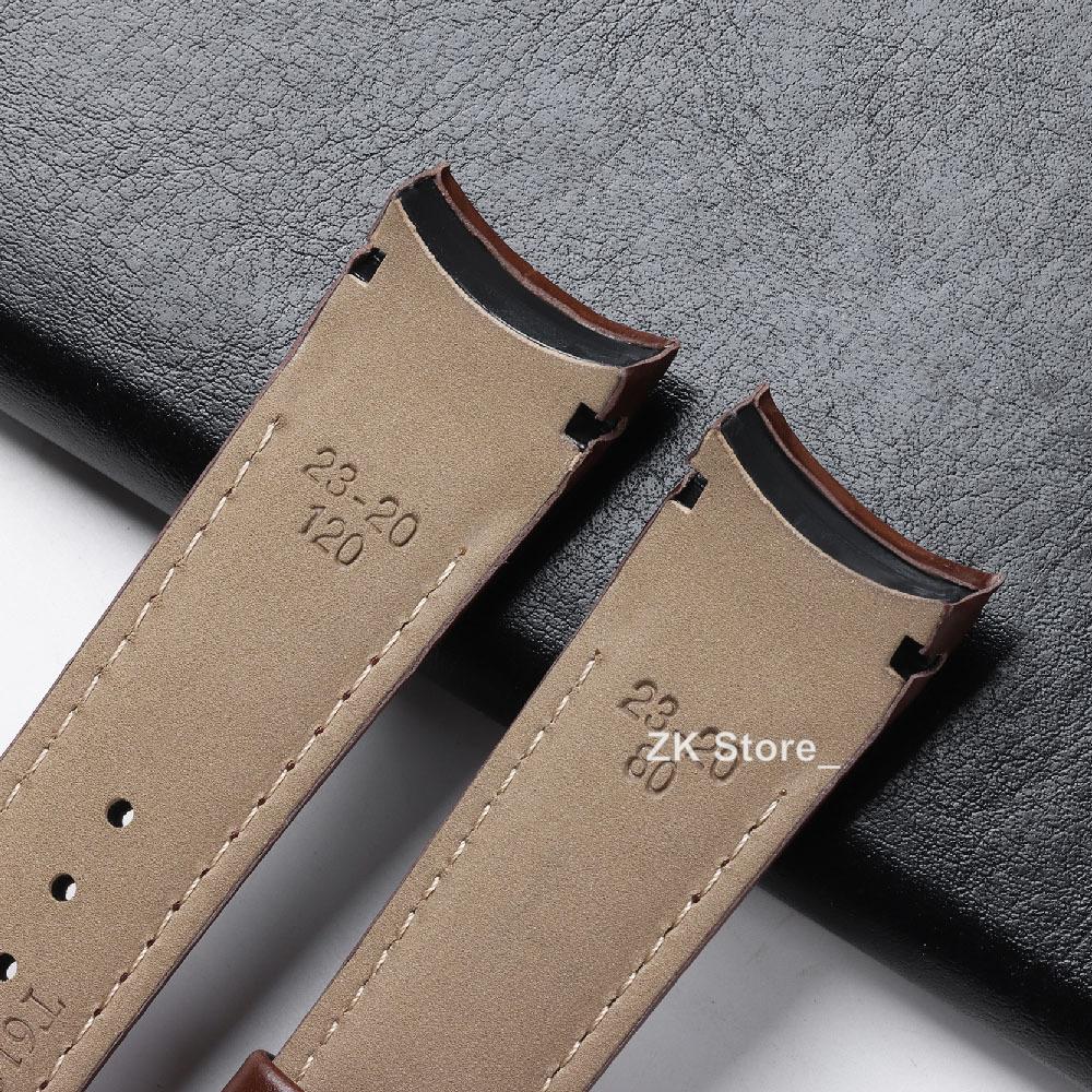 22 мм 23 мм 24 мм Ремешок с дизайном бамбукового узла для часов Tissot Couturier T035 Ремешок для часов Мужской T035627 Изогнутый конец Ремешок Часовые аксессуары