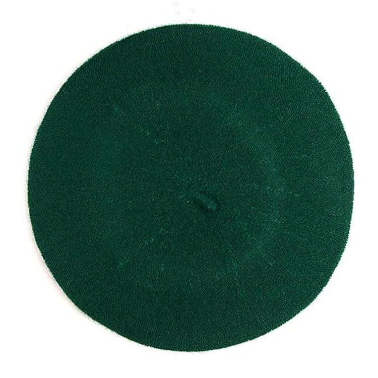 Винтажные шерстяные береты, модные простые однотонные французские шерстяные восьмиугольные береты, осень-зима, классические, стильные, повседневные береты