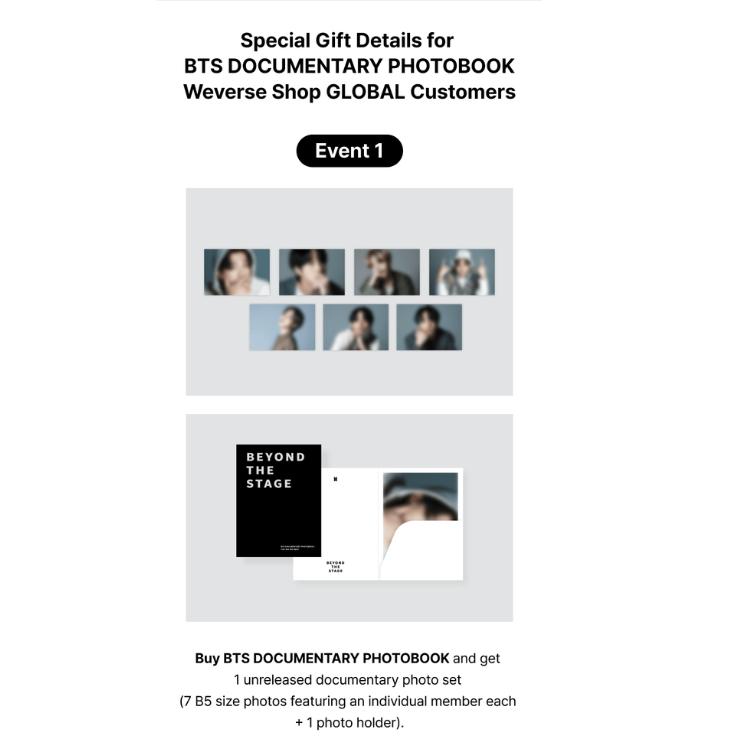 Выберите POB BEYOND THE STAGE Документальный фотокнига BTS THE DAY WE MEET