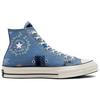 Converse Кроссовки унисекс Chuck 70 High Cowboy с вышивкой Синие Голубые Мульти A03664C