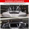For Harley Street Glide FLHX/I models 2024 -later Motorcycle Accessory Windshield Wind Deflector Cowling Windscreen Smoke 14"