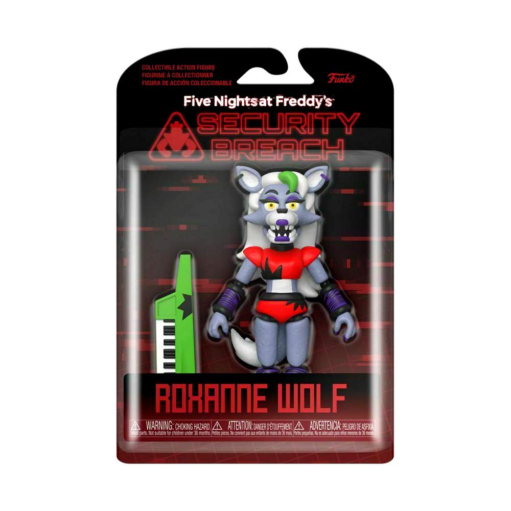 Five Nights at Security Breach Funko 5-дюймовая фигурка Роксана Вульф FIVE NIGHTS AT SECURITY BREACH 2020 FUNKO ROXANNE WOLF зарубежная игра-хоррор приложение