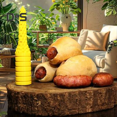 Дрель для булочек для хот-догов, предотвращающая утечку, создатель отверстий для булочек для колбасы, легко очищаемые принадлежности для выпечки, принадлежности для барбекю, гриля, домашней кухни, пекарни