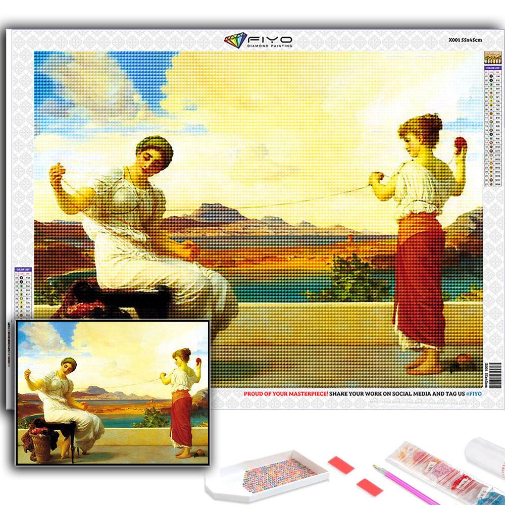 Набор для вышивки крестом DIY Алмазная вышивка Мир Шедевр Алмазная картина Домашний декор