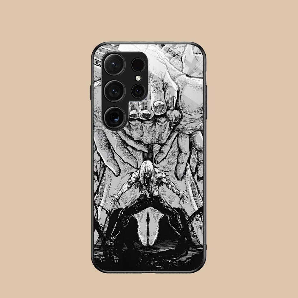 Чехол для телефона JJK Махито для Samsung Galaxy S26 S25 S24 S23 S22 S21 S20 Note20 Plus FE Ultra Защитная крышка из стекла