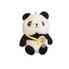 Adorable Cartoon Panda Plush Keychain Soft Stuffed Animal Souvenir Gift
