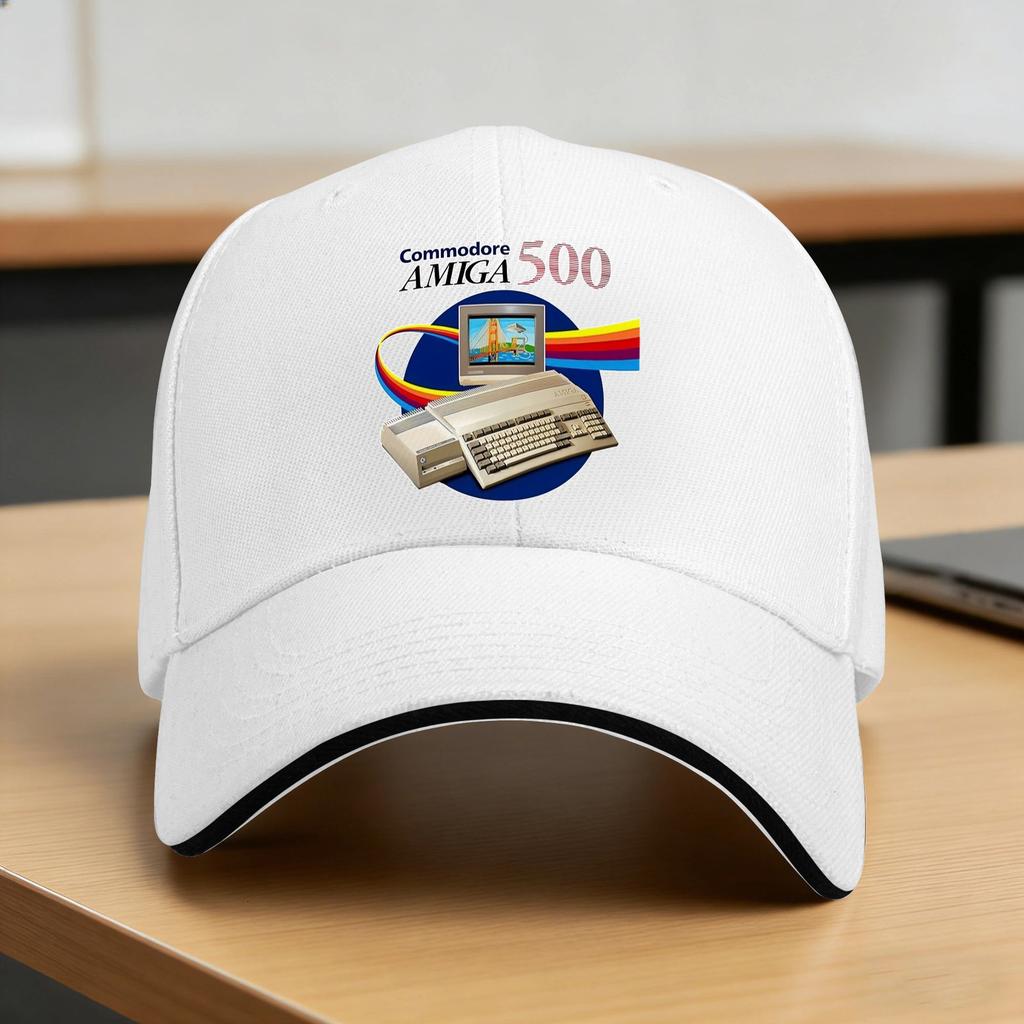 Кепка Commodore Amiga 500 Повседневная Мужская Взрослая Тракерская Кепка Защита от Солнца Индивидуальная Сделай Сам Охота Туризм Бейсболки Идея для Подарка