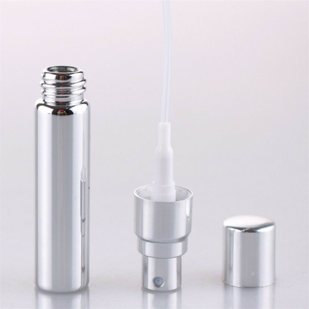 Travel 5ML Spray Alcohol Perfume Atomizer Glass Bottle Scent Pump Refillable Bottles