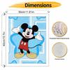 Disney oil painting kit painting art Mickey Mouse bedroom wall decoration handmade diy gift