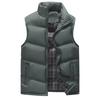 Autumn and Winter Cotton Vest Korean Version Tide Youth Vest Warm Down Cotton Top Men's Vest