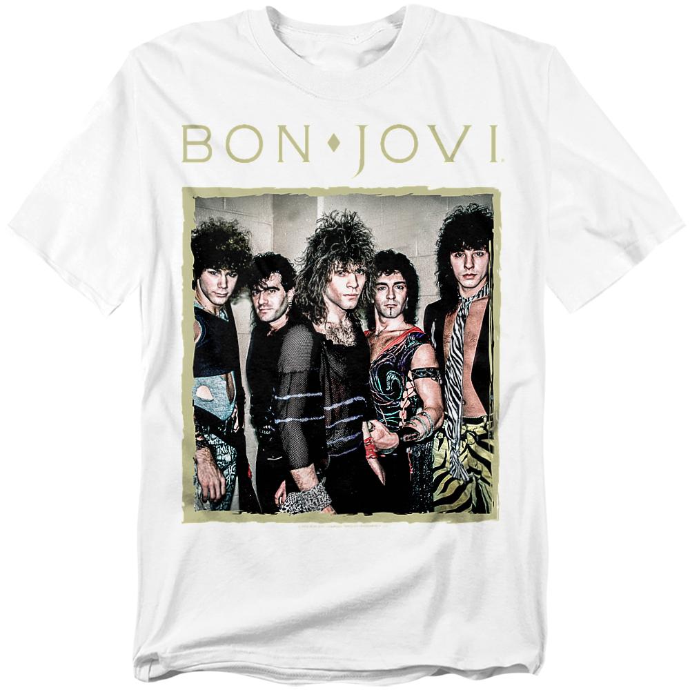 Bon Jovi Unisex Adult Framed T-Shirt