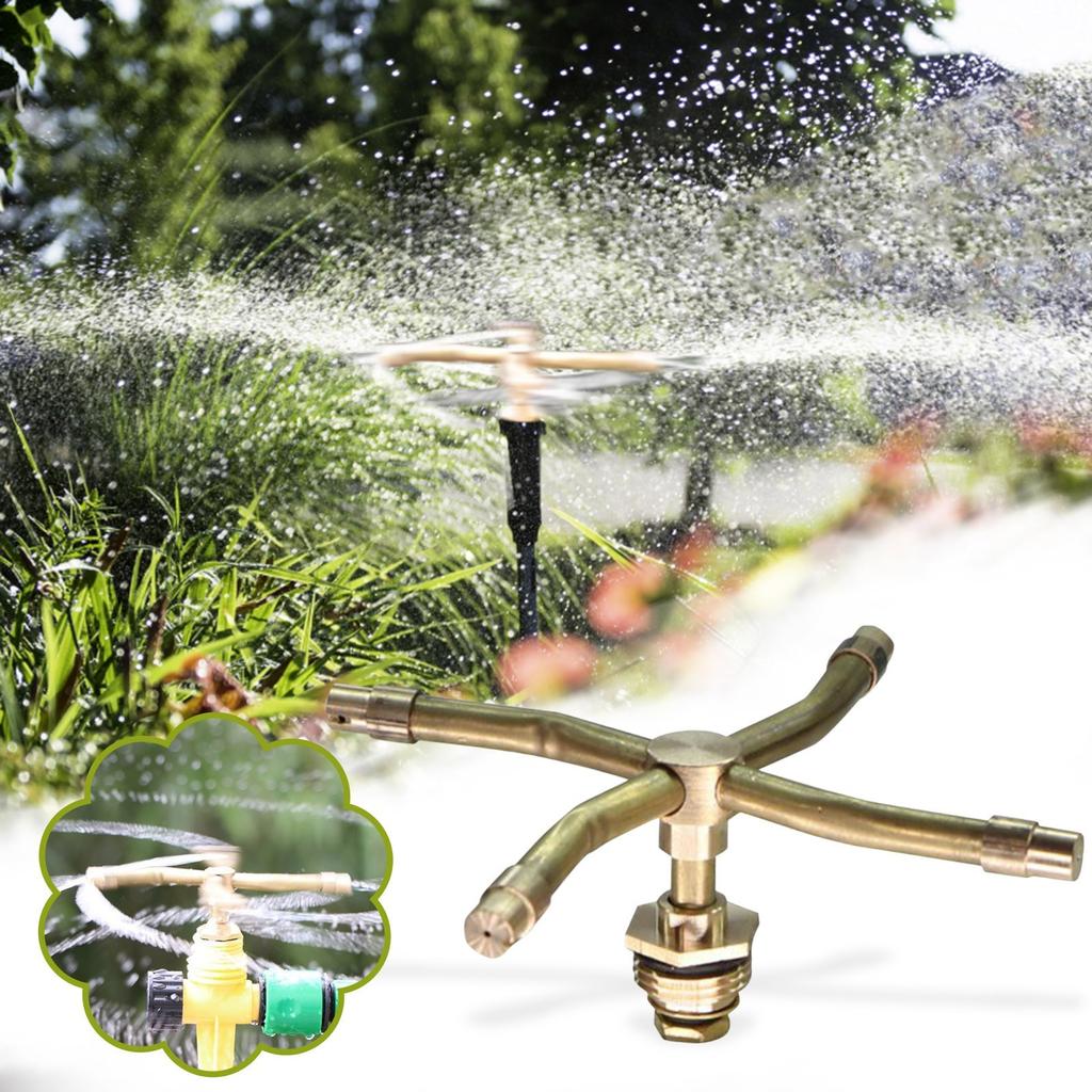 Rotary Sprinkler 360-degree  Spray Watering Sprinkler Roof Automatic Watering Flower Sprinkler