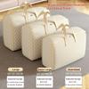 Large Clothing Storage Bag Zipper Portable Wardrobe Organizer for Clothes Quilt Blanket Storage Bags Home Dustproof Storage Box