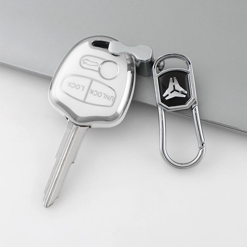 Чехол-оболочка и пряжка для ключа Mitsubishi Grandis, Lancer, Pajero, Outlander, ASX