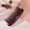 Tan Mujiang Natural Rosewood Massage Comb