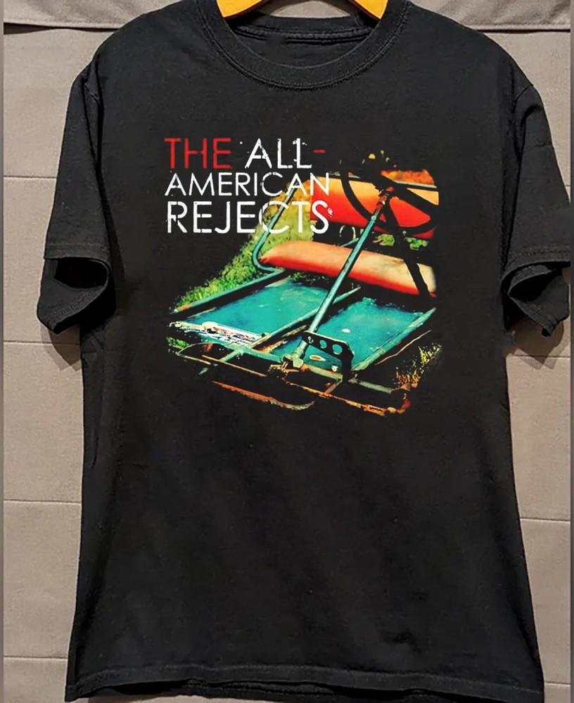 Редкая футболка с коротким рукавом группы All American Rejects Все размеры S-5XL OM714 Унисекс футболка
