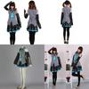 Изысканный костюм для косплея Hatsune Miku Vocaloid, парик, топы, платье, галстук, полный наряд