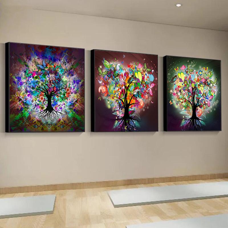 Tree of Life By Gustav Klimt Scandinavian Landscape Wall Art Canvas Poster and Prints Abstract Art Picture for Living Room Decor