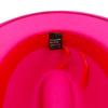 Розово-красная шляпа-федора со стразами, панамская фетровая шляпа, мужская джазовая шляпа, вечерние, сценические, женские, мягкая шляпа