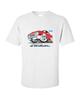 1961 Ford Galaxie Starliner NASCAR Classic Car T-shirt Single OR Double Print
