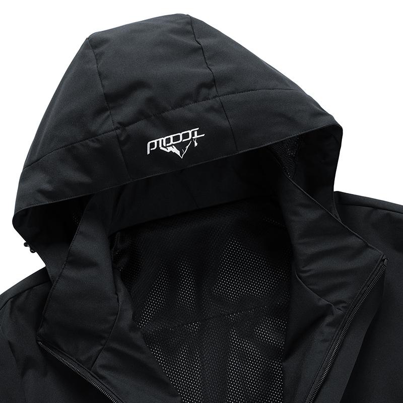 Куртка с капюшоном, мужская ветровка, верхняя одежда, пальто, весенне-осенняя повседневная куртка-карго