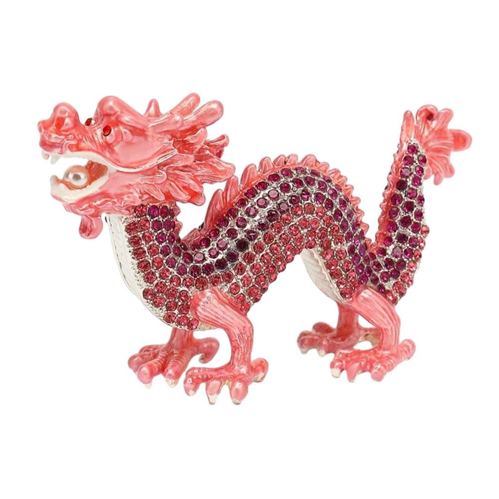 Скульптура животного фэншуй коллекционные поделки для дома декоративные милые статуи дракона для стола весенние фестивали полки для домашнего офиса