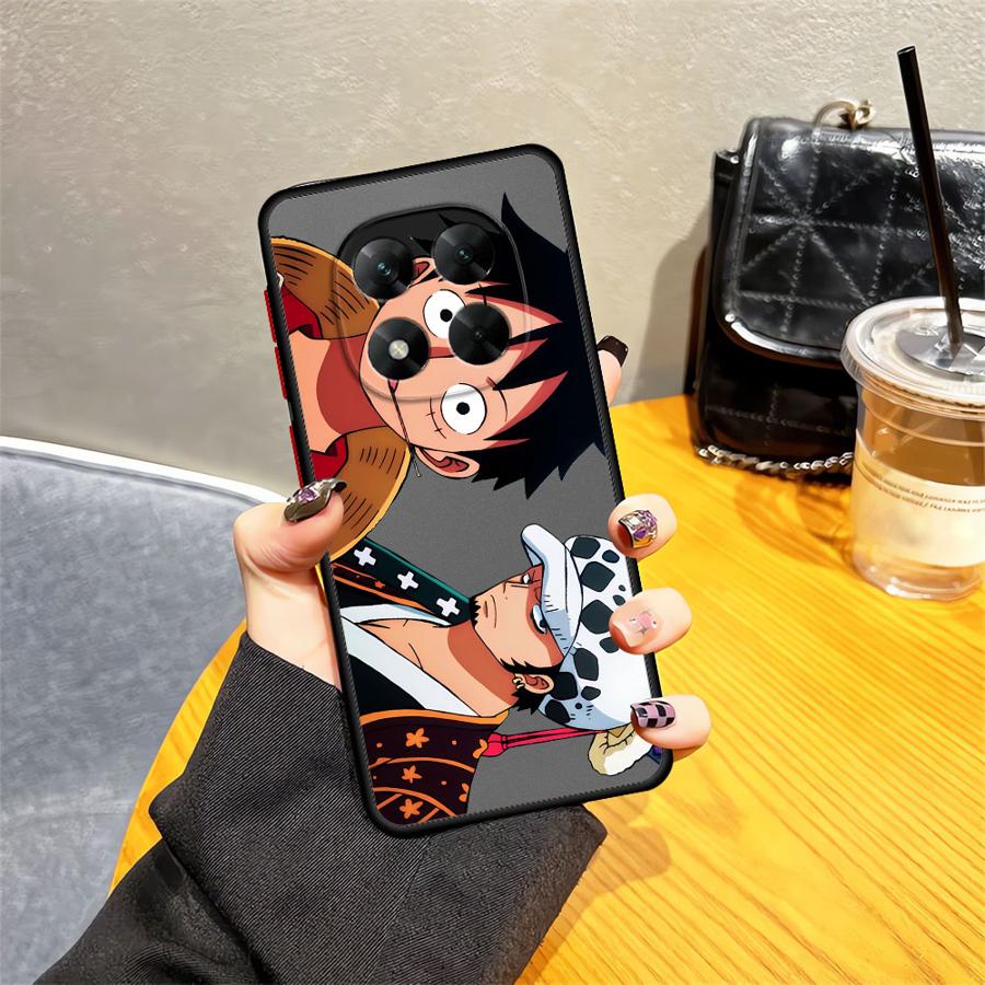 Чехол для телефона с изображением Луффи из аниме One Piece для Xiaomi Redmi Note 14 13 Pro Plus 9S A4 13C 12 10 14C 11