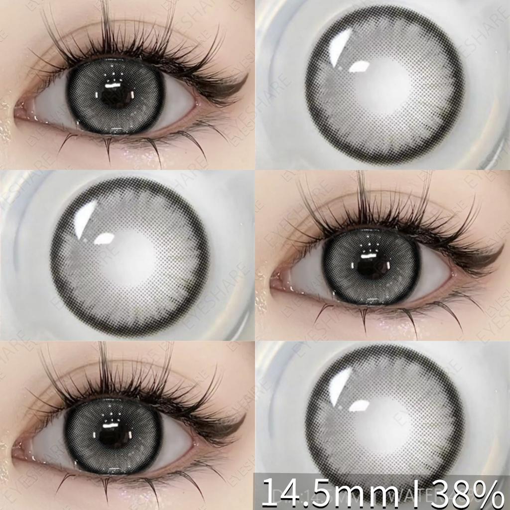 Eyeshare Colored Contact Lens For Eyes DIAMOND Series Color Contact Lens Eye Contacts Colored Cosmetic Lenses Yearly 2pcs/pair