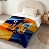 Kvc Westerlo Print Flannel Blanket, High quality Comfortable for All Seasons, Home Decor, Warmth and Comfort, Perfect for Christmas Gifts