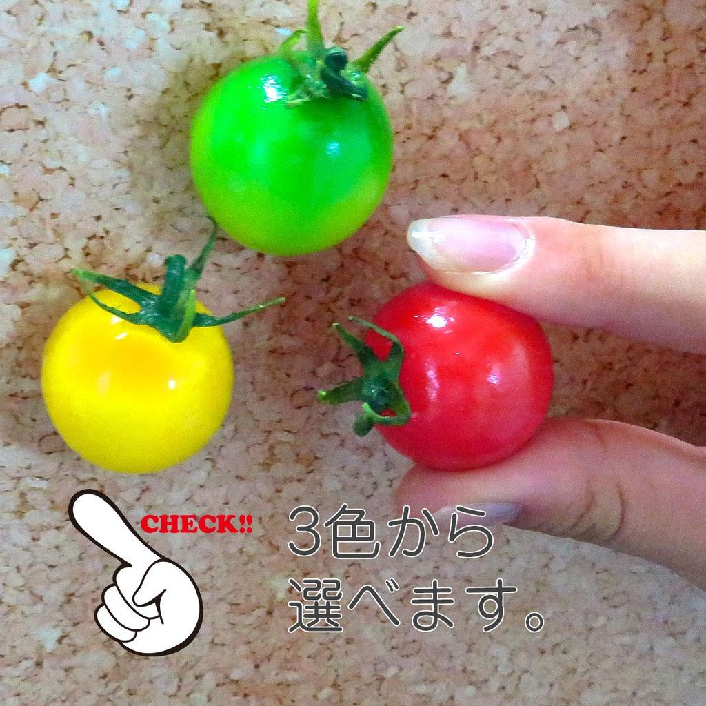 Food replica edible cherry tomato 239OM magnet (red)