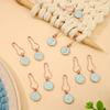 10-Pack Metal Sewing Supplies Organizer Enamel Numbered Embroidery Markers Crocheting Crochet and Knitting Tags Sewing Storage