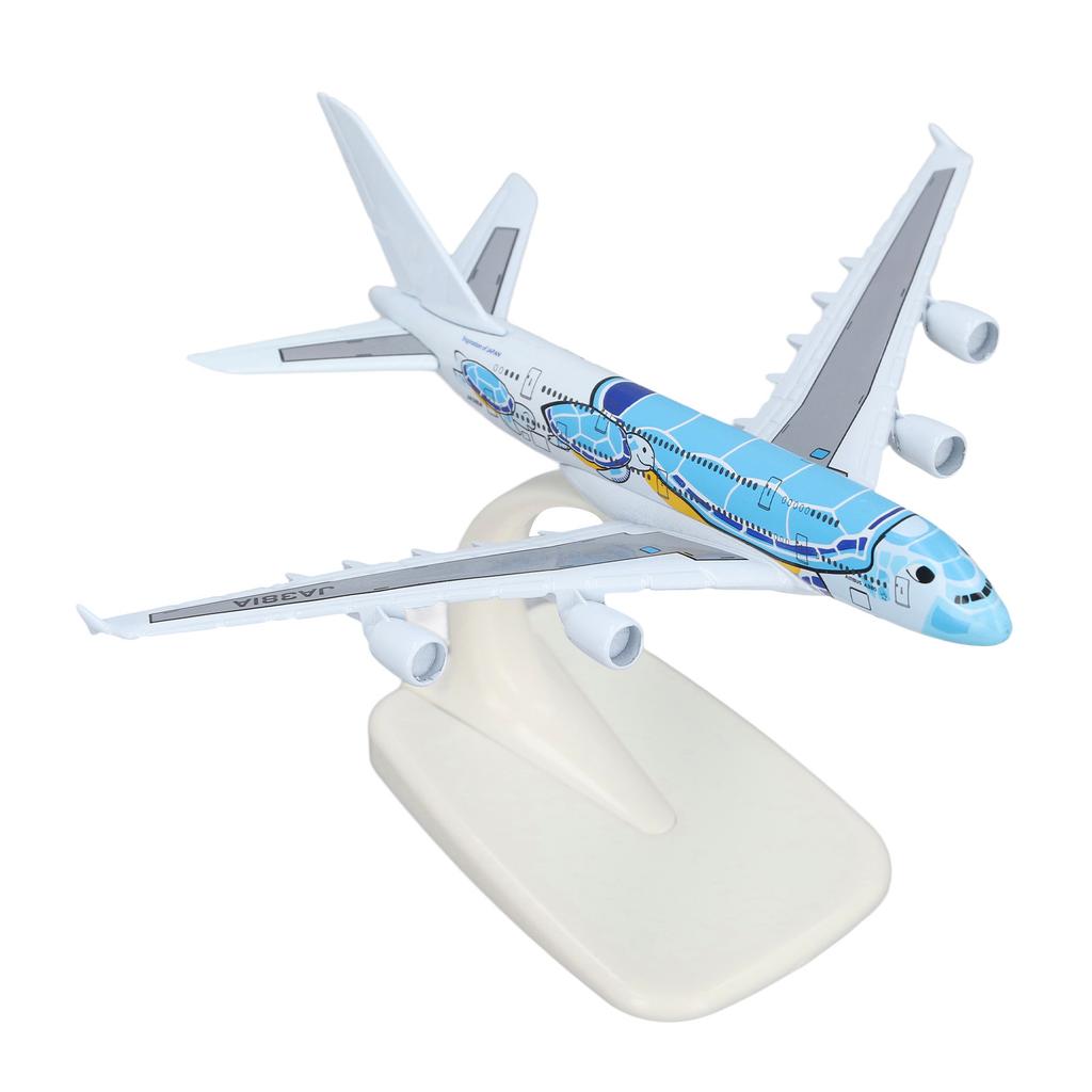 1:Модель самолета A380 в масштабе 500, высокодетализированная, из сплава, модель-украшение самолета с подставкой для демонстрации