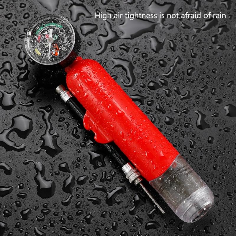 Легкие воздушные насосы 20 PSI Ручной насос для мячей с манометром Насос для спортивных мячей для футбола, баскетбола, волейбола