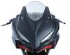 Заглушки зеркал для CBR250RR R&G Plate, черные, (2017-), RG-MBP0026BK