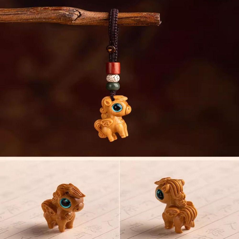 Кольцо для мобильного телефона с надписью «Знак зодиака», уникальный брелок для ключей из сандалового дерева, подвески для автомобильных ключей