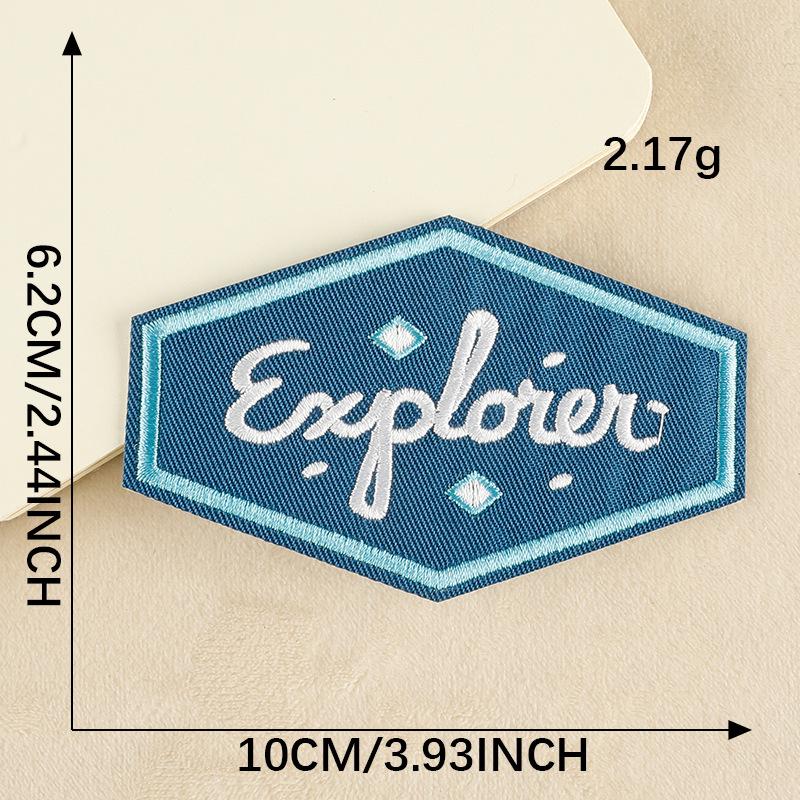 Нашивки с вышитым алфавитом своими руками: Аксессуары для одежды и багажа